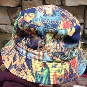 Black Scale Bucket Hat